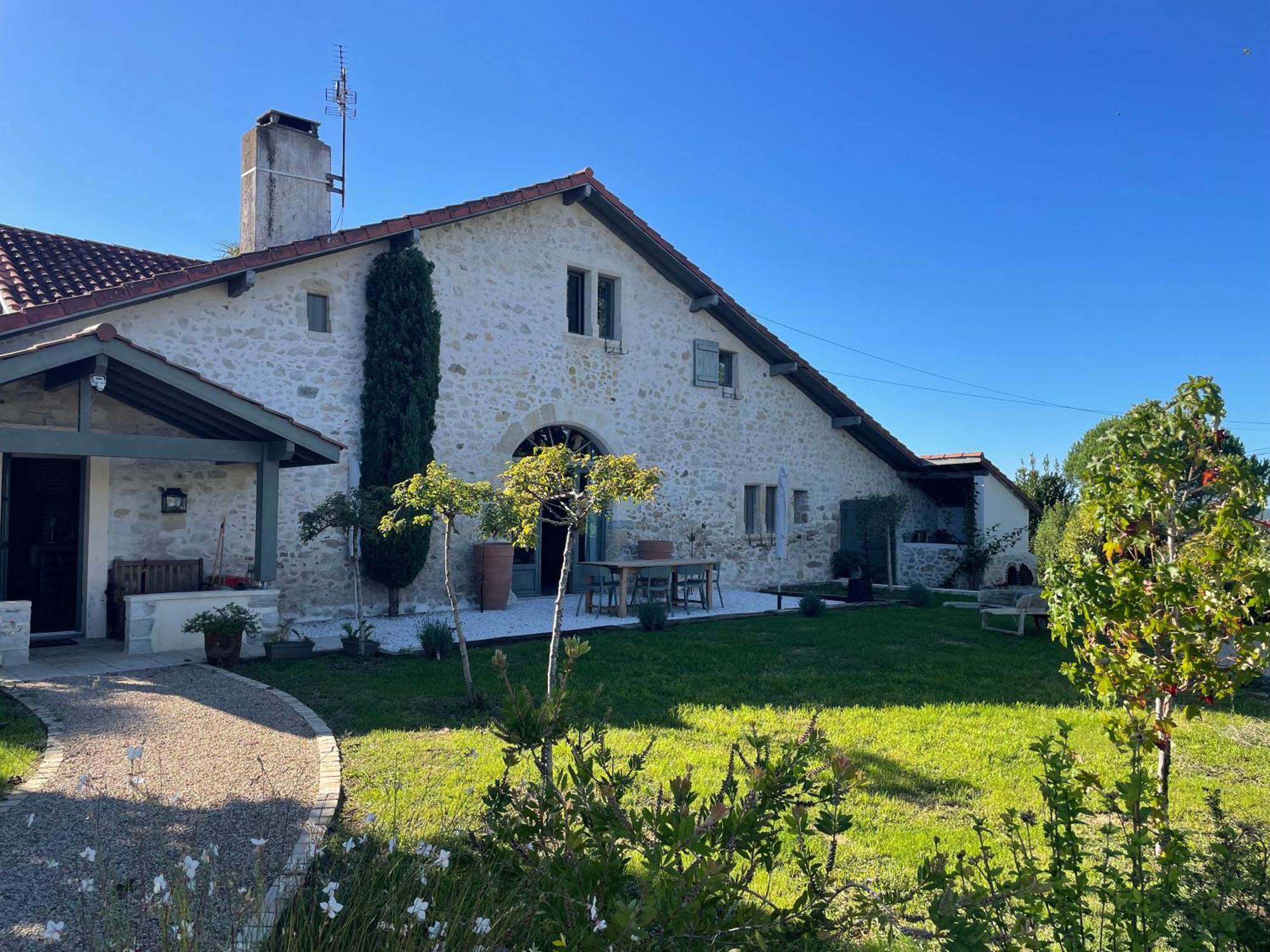 La Bastide De Guiche Entre Ocean Et Montagnes Apartment Luaran gambar